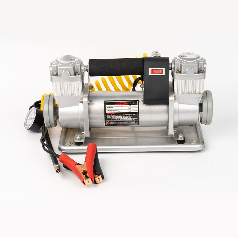 SX-204 Double Cylinder Air Compressor na may mga paa ng viboration-proof
